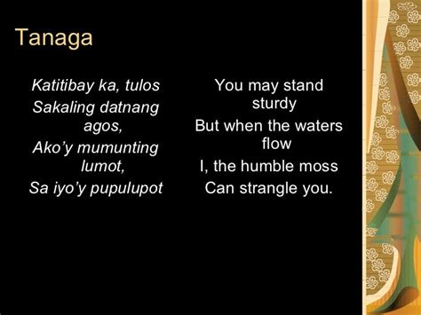 TULOS: Tagalog.